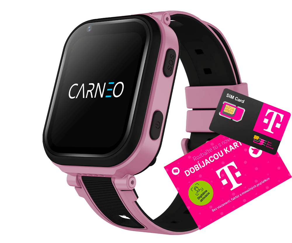 Carneo Guardkid+ 4G Ultra 2 pink SIM-4
